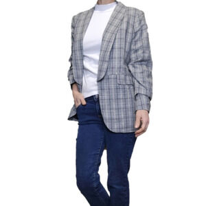 Blazer Sport jacket plaid Collard PRIVY